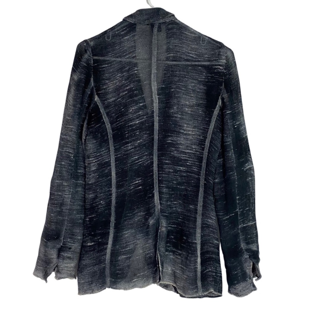 Avant Toi Washed Effect Knit Linen Flax Luxury Blazer Light Weight Men’s Small - Picture 2 of 16